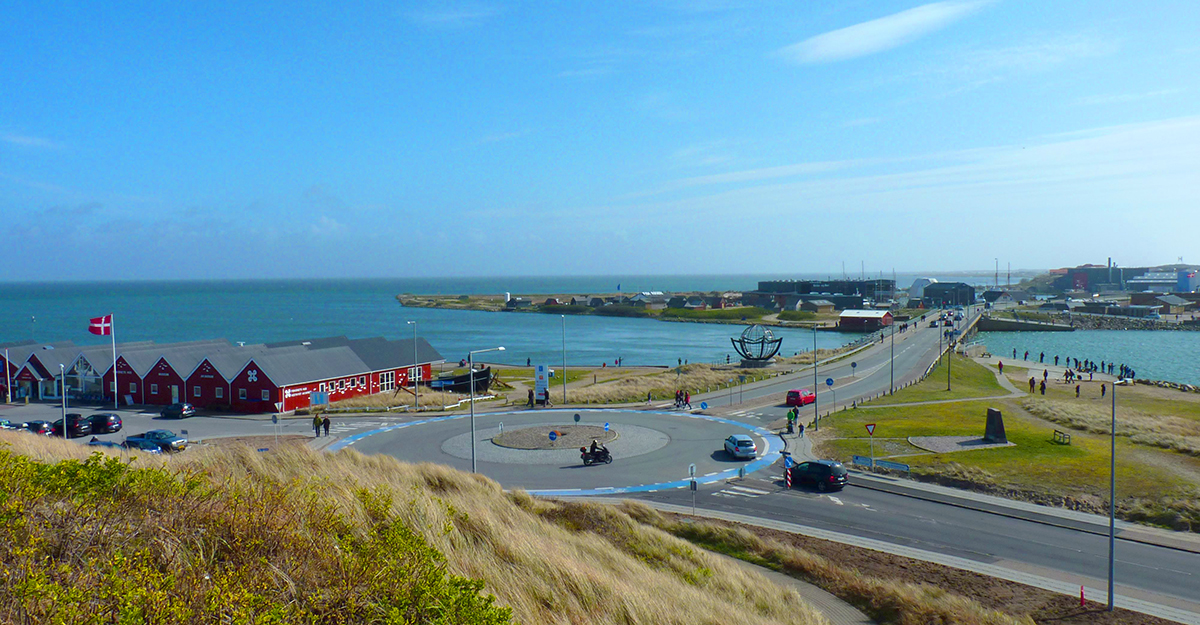 Hvide Sande Blick vom Troldbjerg